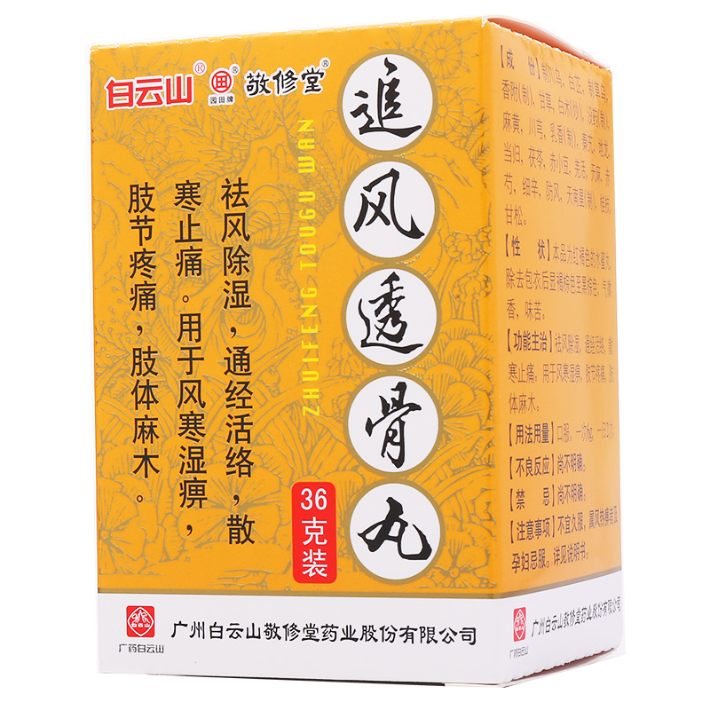 追风透骨丸