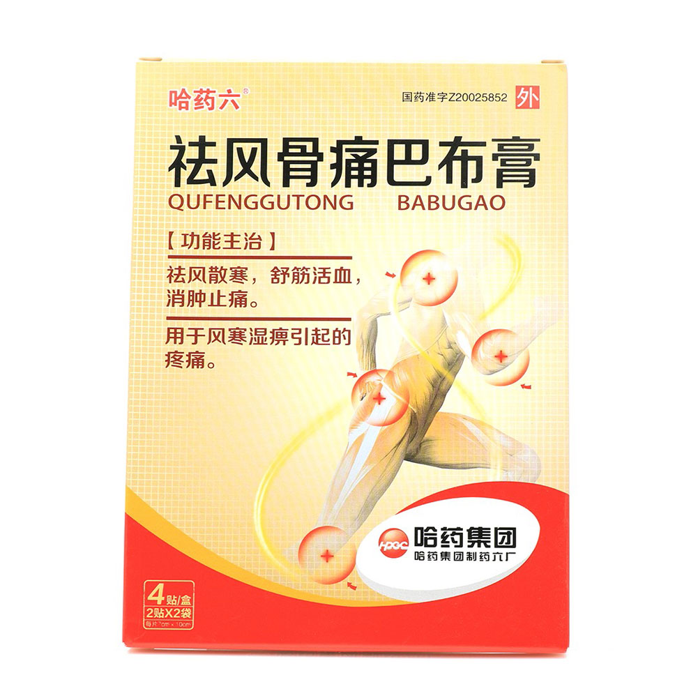 祛风骨痛巴布膏(哈药)